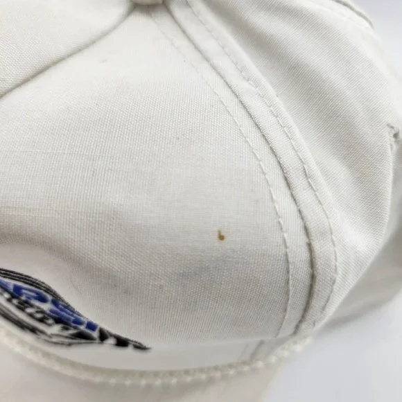 VTG Pepsi Racing White Trucker Rope Hat Signed by JEFF GORDON #24 Youngan OSFA